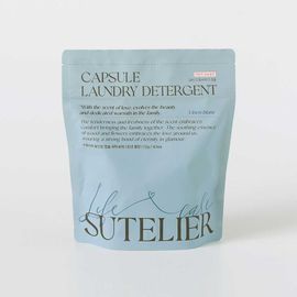 SUTELIER Premium 8-in-1 Ultra Concentrated 3-Pod Laundry Detergent Capsules Linen Blanc 40ea 12g _ Made in Korea